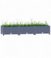 vidaXL Raised Bed 120x40x23 cm Polypropylene
