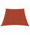 Sunshade Sail 160 g/m² Terracotta 3/4x2 m HDPE