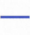 vidaXL 9-panel Wind Screen Fabric 1200x80 cm Azure Blue