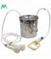 5L Manual Milking machine Stainless Steel Portable Sheep Goat Cow Machine Milking for Cows Milking Machine Sheep Farm Equipment