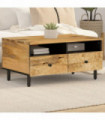 vidaXL Coffee Table 80x54x40 cm Solid Wood Mango