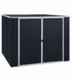 Garden Shed Anthracite 195x198x159 cm Galvanised Steel