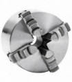 4 Jaw Self-Centering Lathe Chuck 100 mm Steel