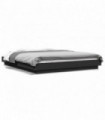 vidaXL Bed Frame Black 160x200 cm Engineered Wood