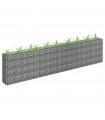 Gabion Raised Bed Galvanised Steel 360x30x90 cm