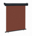 vidaXL Balcony Side Awning 140x250 cm Brown