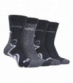 Jeep - 4 Pr Technical Performance Boot Socks (916 Charcoal)