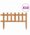 Lawn Edgings 10 pcs Firwood 4.4 m