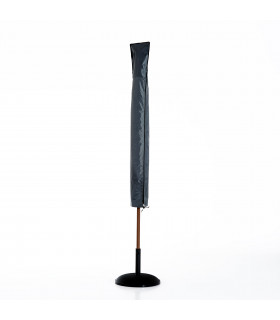 Garden Offset Umbrella Parasol Waterproof Cover-Grey