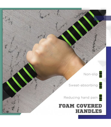 4-in-1 Weight Dumbbells Set, Barbell, Kettlebell, Push Up Stand, 20kg