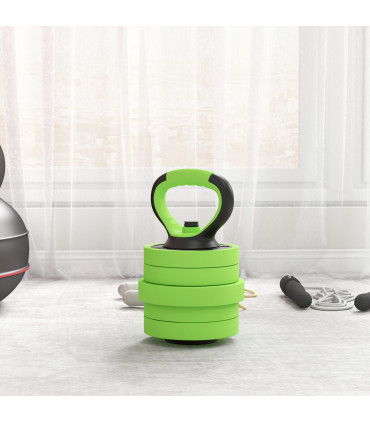 4-in-1 Weight Dumbbells Set, Barbell, Kettlebell, Push Up Stand, 20kg