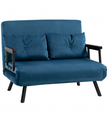 AIYAPLAY Kids Sofa Set with Footrest for Playroom Bedroom, Blue