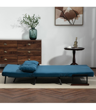 AIYAPLAY Kids Sofa Set with Footrest for Playroom Bedroom, Blue