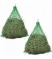 Hay Nets 2 pcs Round 0.75x0.5 m PP