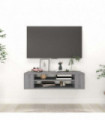 Hanging TV Cabinet Grey Sonoma 100x30x26.5 cm Engineered Wood