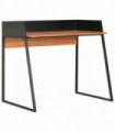 Desk Black and Brown 90x60x88 cm
