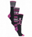 Heat Holders - Ladies 3 PAIRS Ultra Lite Ski Socks (4-8 / 251N/252C/253C)