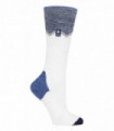 Heat Holders - Ladies Ski Socks (Ultra Lite) (Cream Zig Zag / 4-8 UK)
