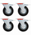 16 pcs Swivel Casters 125 mm