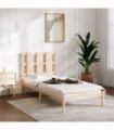 Bed Frame Solid Wood 90x190 cm 3FT Single