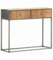 Console Table 90x30x75 cm Solid Reclaimed Wood