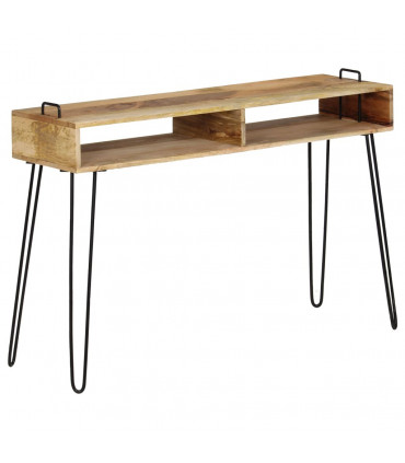Console Table Solid Mango Wood 115x35x76 cm