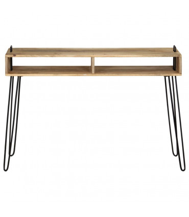 Console Table Solid Mango Wood 115x35x76 cm