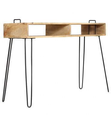 Console Table Solid Mango Wood 115x35x76 cm