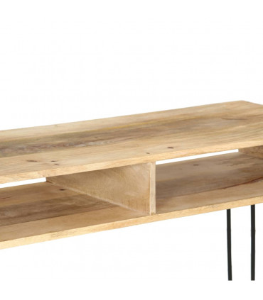 Console Table Solid Mango Wood 115x35x76 cm