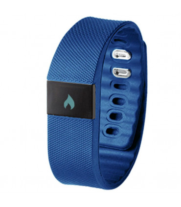 BAS-Tek Classic Fitness Bluetooth OLED display Sports Activity Bracelet - Navy