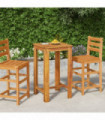 Garden Bar Table 60x60x105 cm Solid Wood Acacia