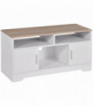 Home Office 42" TV Stand Storage Unit w/ Cabinets Shelves Living Room