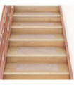 vidaXL Self-adhesive Stair Mats Rectangular 15 pcs 76x20 cm Light Brown