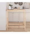 vidaXL Bar Table 100x50x110 cm Solid Wood Pine