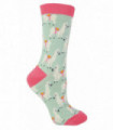 Miss Sparrow - Animal Socks (4-7 / Llamas (Blue))