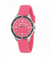 Watch Rubber Pink Henley Ladies Wave Pink Dial with Pink Rubber Strap Watch