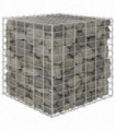 Cube Gabion Raised Bed Steel Wire 60x60x60 cm