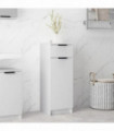 vidaXL Bathroom Cabinet White 32x34x90 cm Engineered Wood