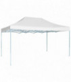 Professional Folding Party Tent 3x4 m Steel White