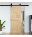 vidaXL Door NARVIK 85x210 cm Solid Wood Pine