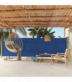 Patio Retractable Side Awning 160x500 cm Blue