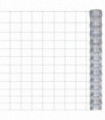 Garden Fence Galvanised Steel 50x12.5 m Silver