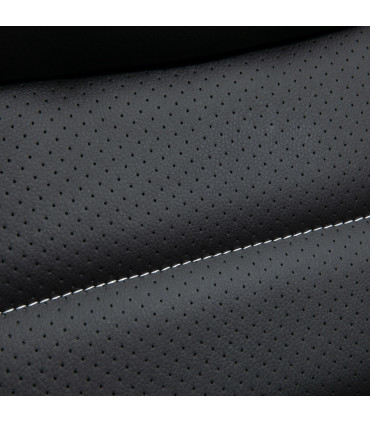 High Back 6 Points Vibration Massage Executive Office Chair, Black Vinsetto