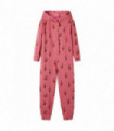 Kids' Hooded Onesie Old Pink 104