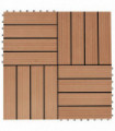 vidaXL 22 pcs Decking Tiles 30x30cm 2 sqm WPC Grey