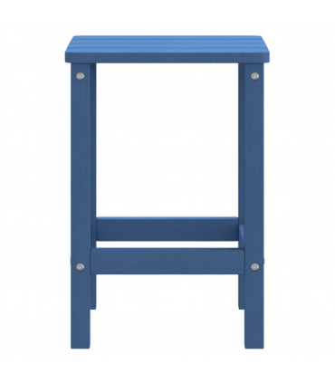 vidaXL Garden Adirondack Table Aqua Blue 38x38x46 cm HDPE