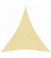 Sunshade Sail 160 g/m² Beige 5x6x6 m HDPE