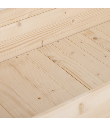 Raised Wood Garden Bed Planter Vegetables Grow Flower Herbs Box Kit