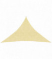 Sunshade Sail 160 g/m² Beige 2.5x2.5x3.5 m HDPE
