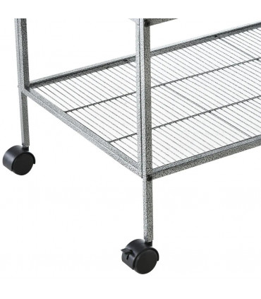 Large Bird Cage for Finch Canaries Parakeets Cockatiels W/ Food and Water Bowls